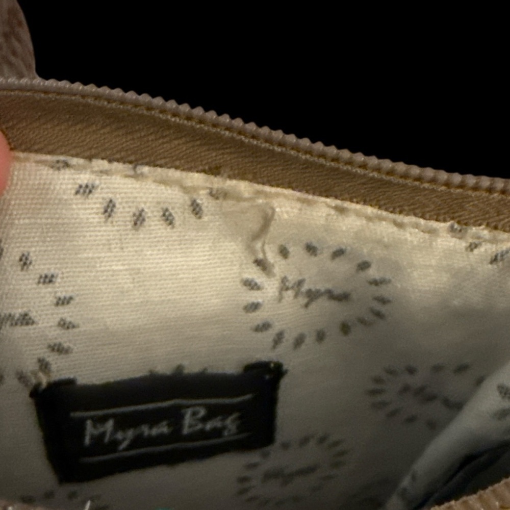 Myra Bag Cowhide Hair On Hide Crossbody Western Phone Purse - Picture 3 of 4